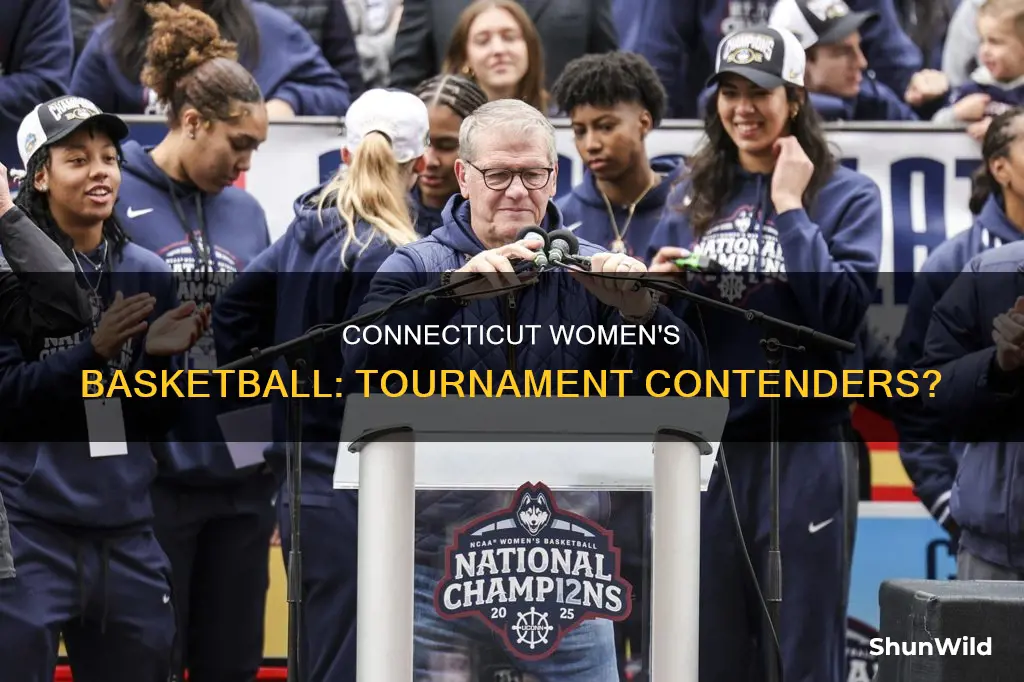 is conneticut womens basketball in the tournament