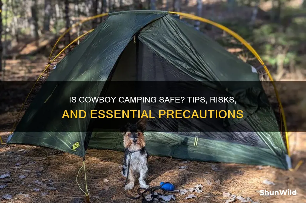 is cowboy camping safe