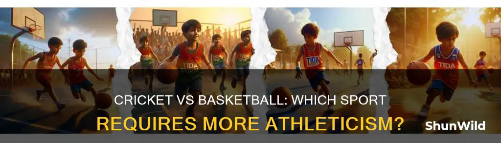 is cricket more athletic than basketball