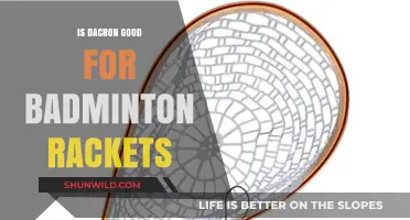 Dacron Badminton Rackets: Good or Bad?
