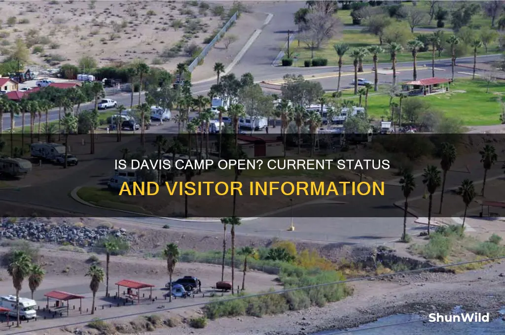 is davis camp open