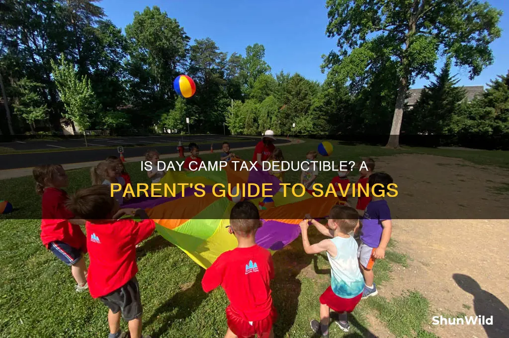 is day camp tax deductible