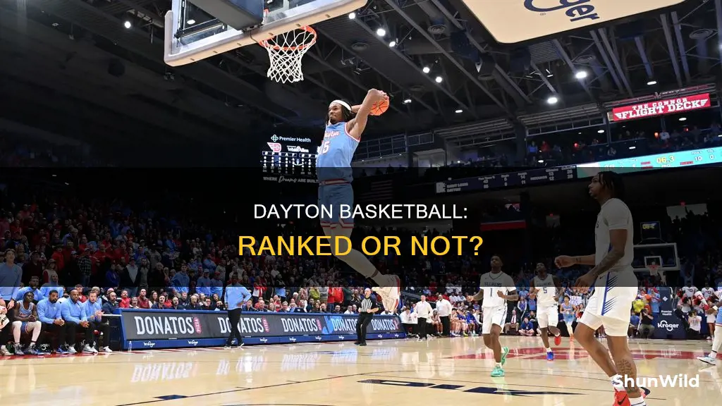 is dayton basketball ranked