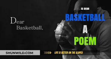 Dear Basketball: A Lyrical Tribute