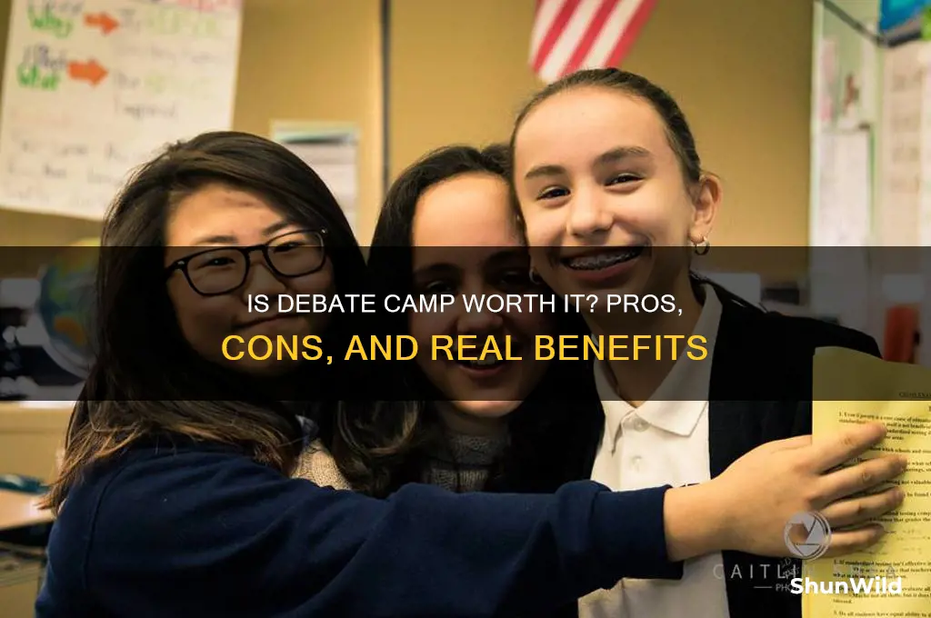 is debate camp worth it
