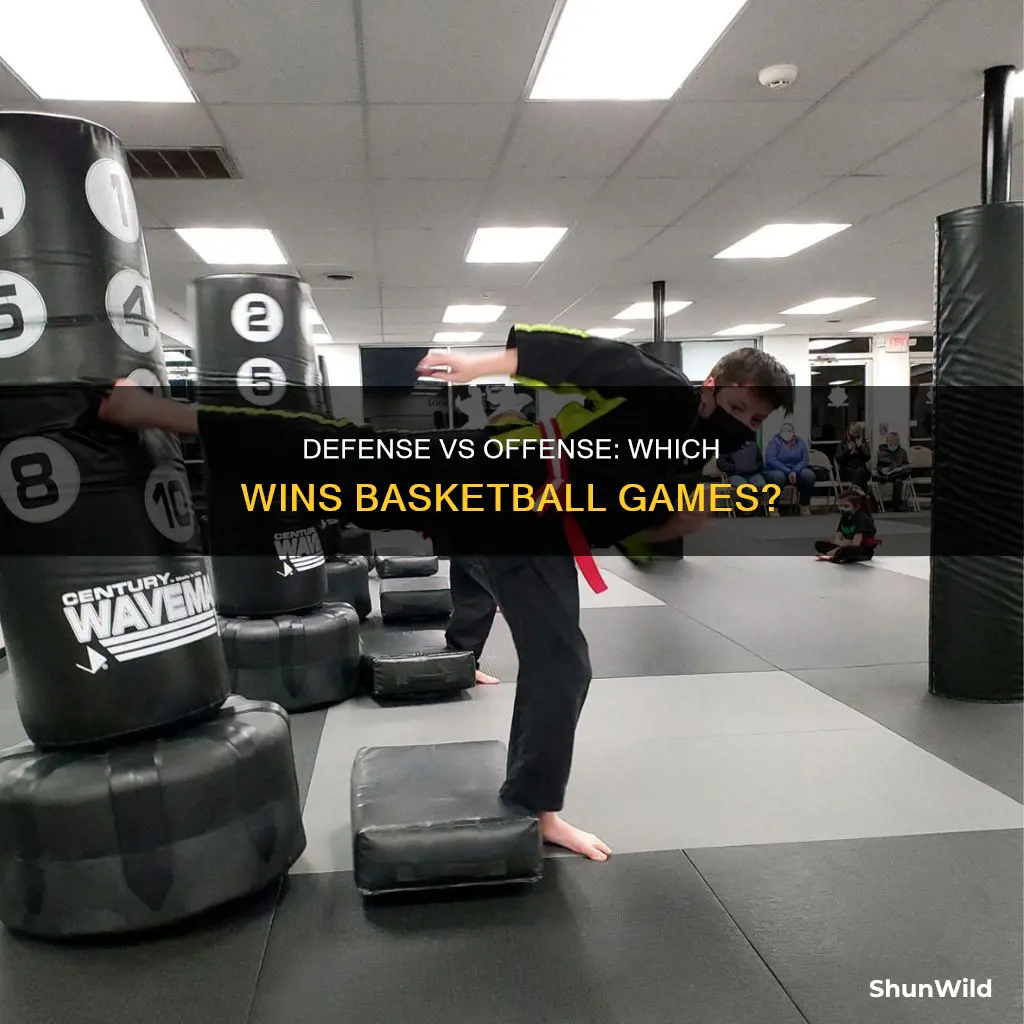 is defense better than offense in basketball