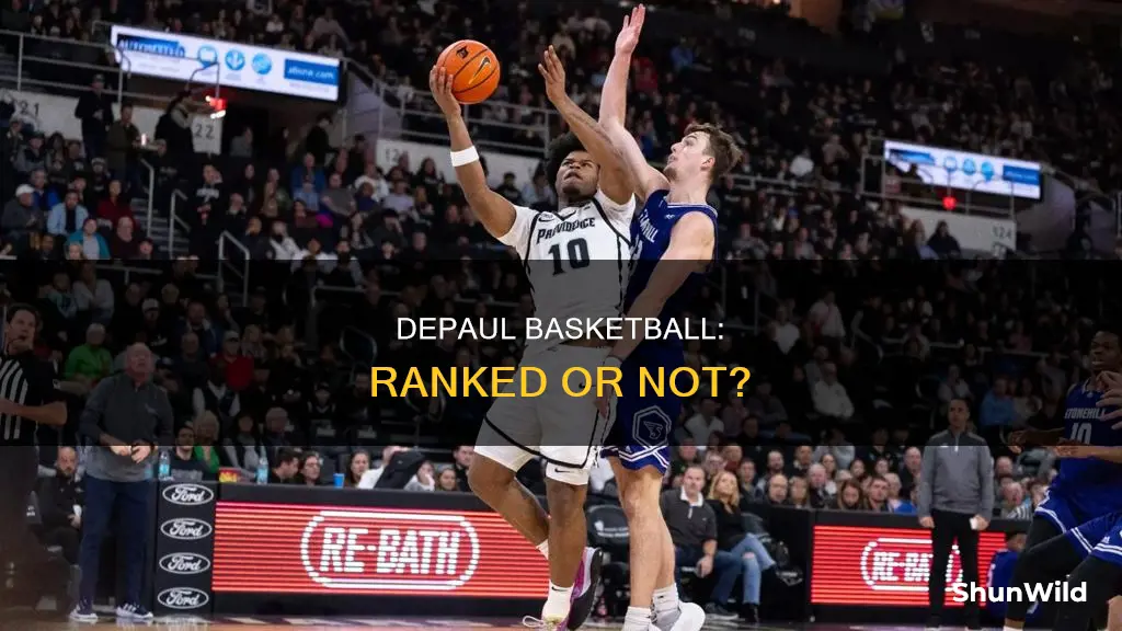 is depaul basketball ranked