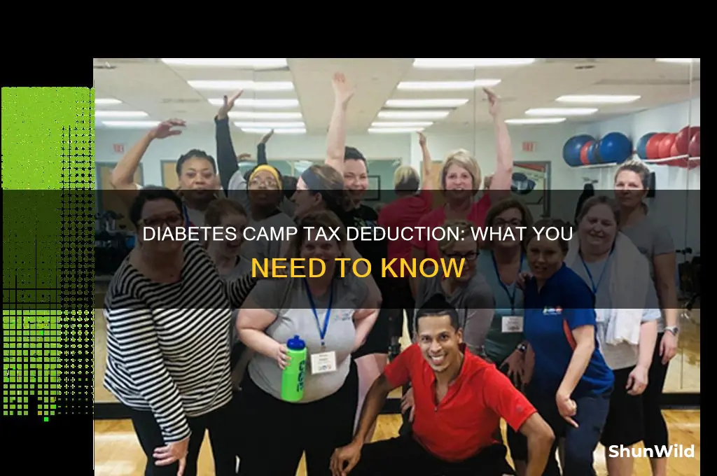is diabetes camp tax deductible