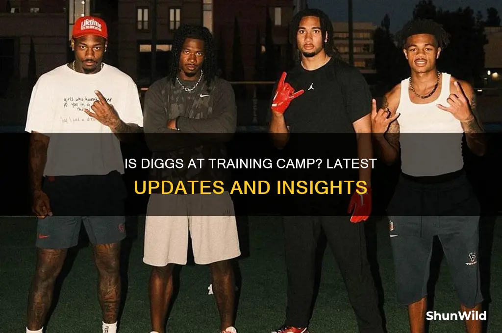 is diggs at training camp