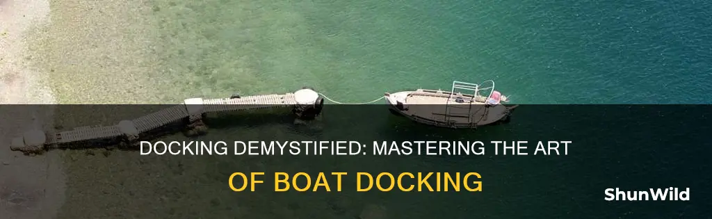 is docking a boat hard
