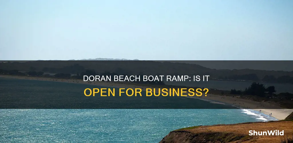 is doran beach boat ramp open