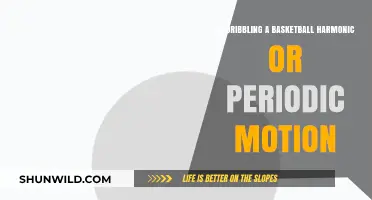 Basketball Dribbling: Harmonic or Periodic Motion?
