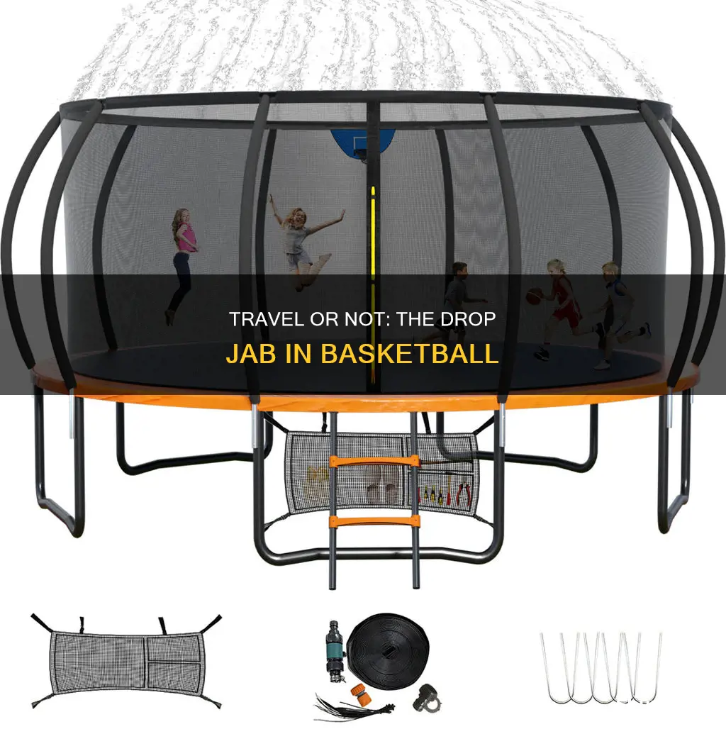 is drop jab a travel for basketball