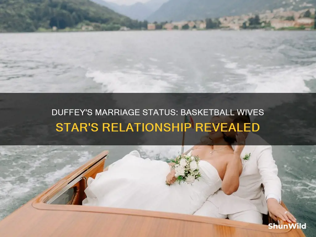 is duffey from basketball wives married