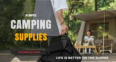 Essential Duffle Camping Supplies: Gear Up for Outdoor Adventures
