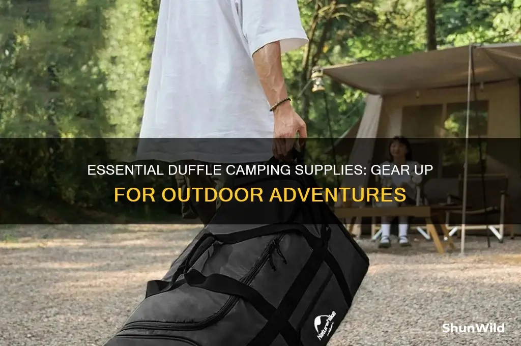 is duffle camping supplies