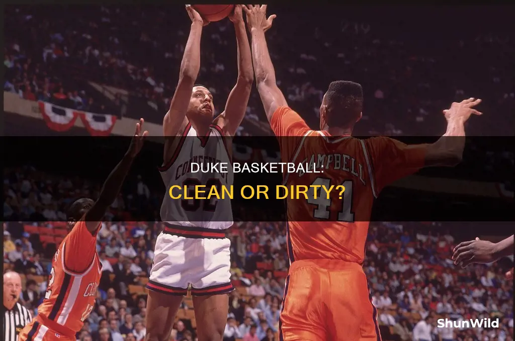 is duke basketball clean
