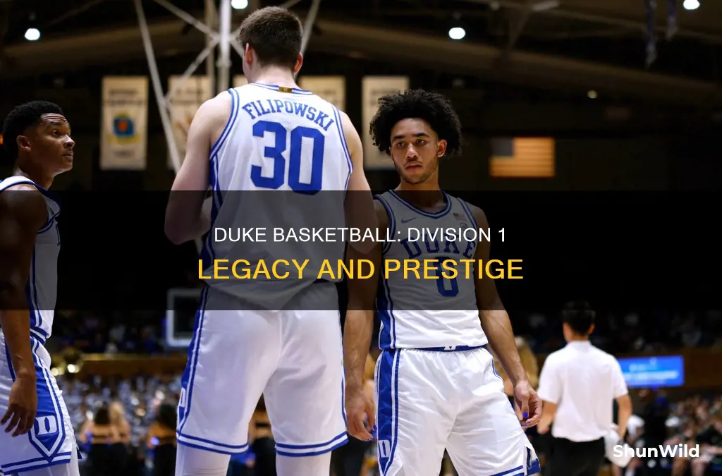 is duke basketball d1