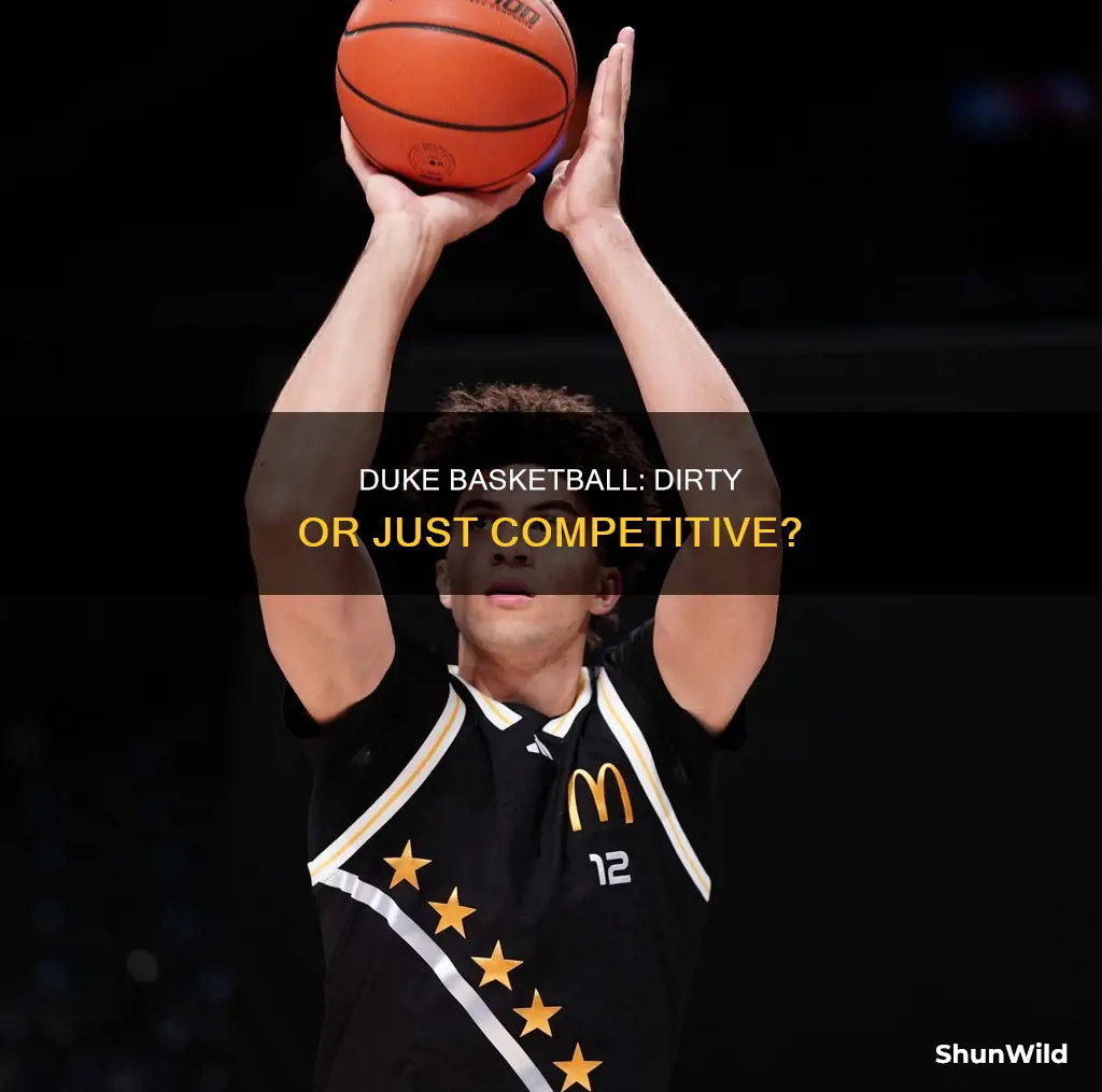 is duke basketball dirty