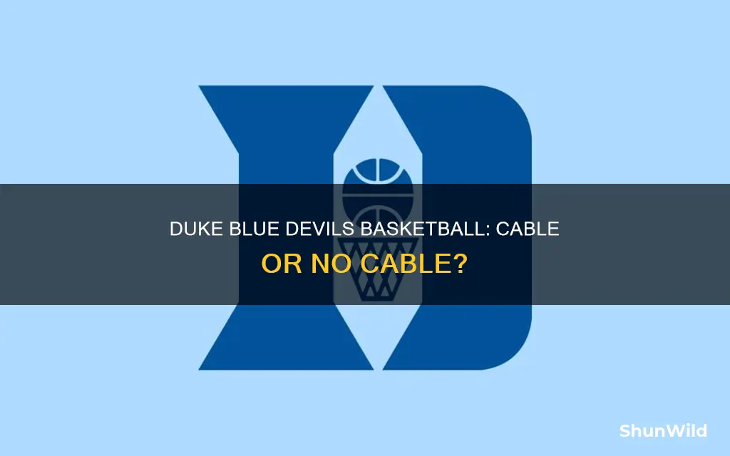 is duke blue devils basketball on cable