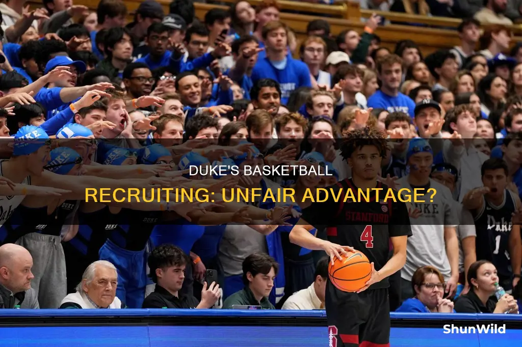 is duke cheating in basketball recruiting
