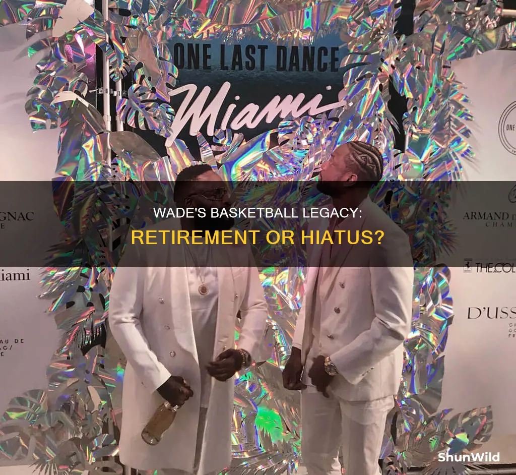 is dwyane wade quitting basketball