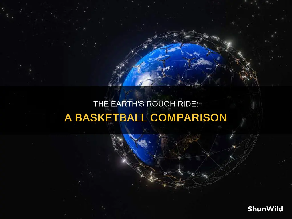 is earth more rough than a basketball