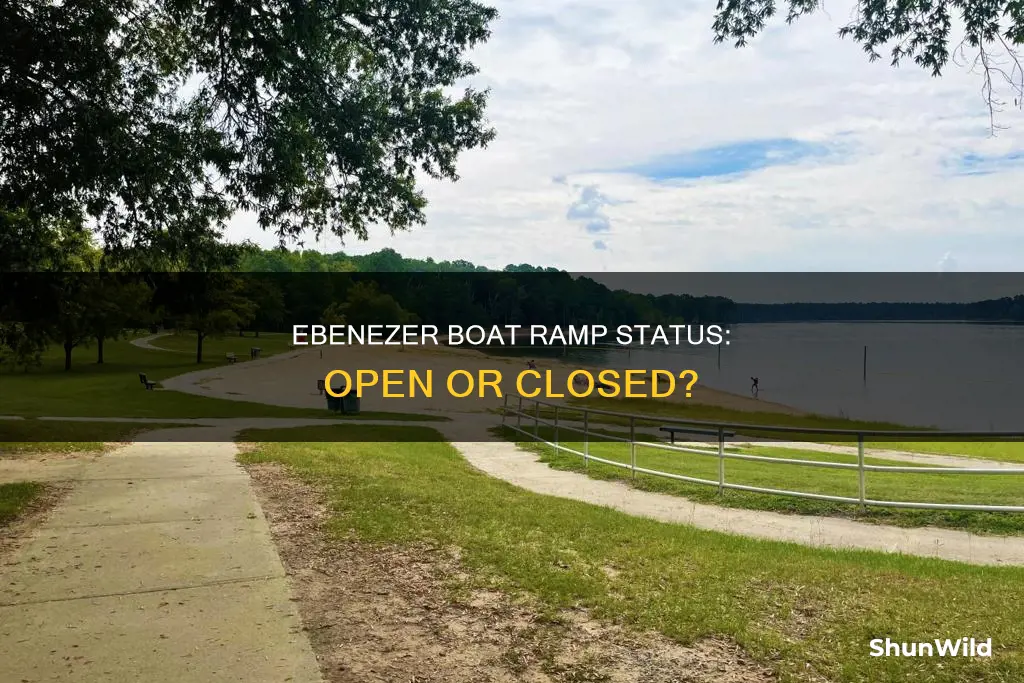 is ebenezer boat ramp open