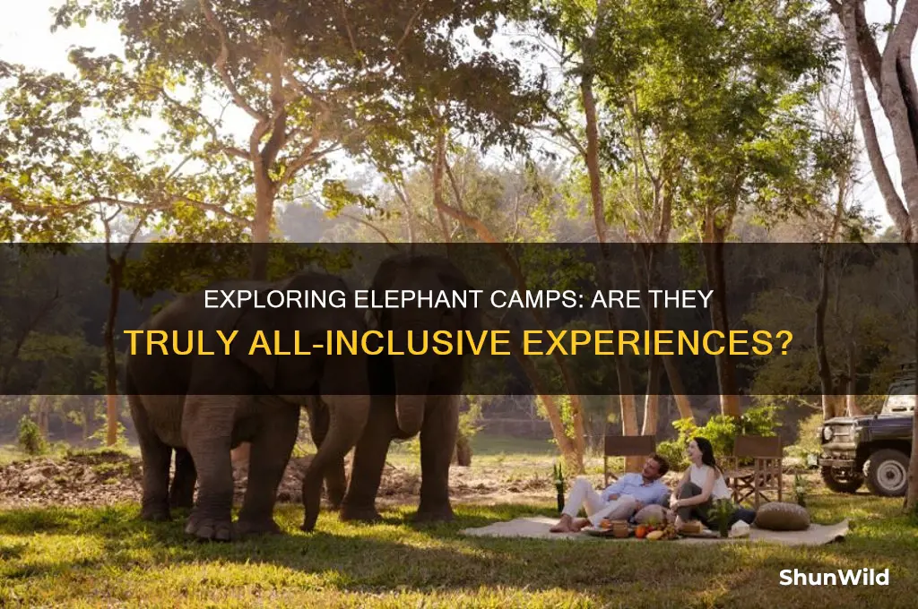 is elephant camp all inclusive