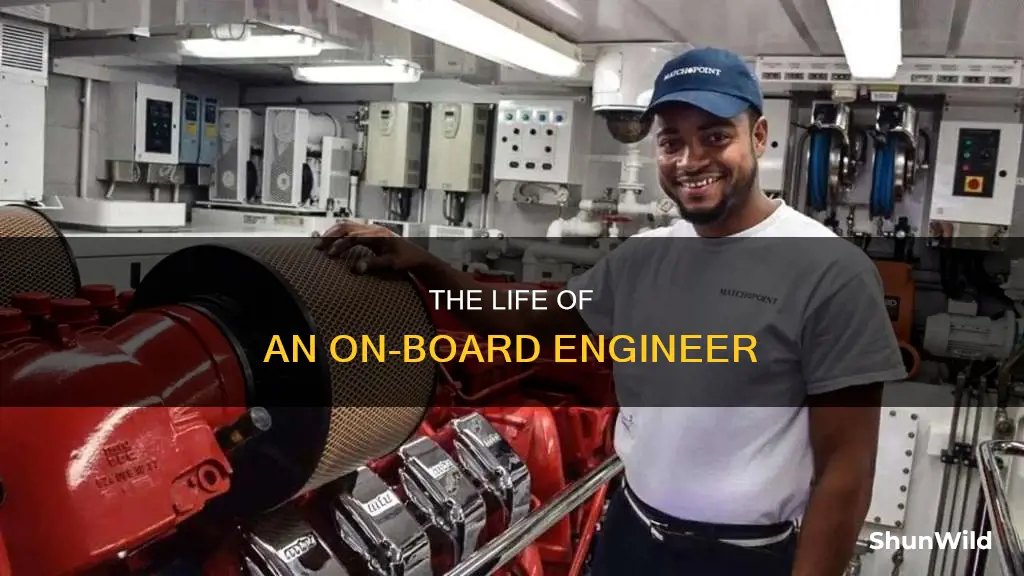 is engineer on boat