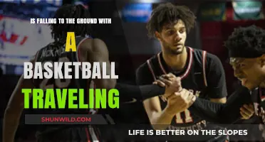 Basketball Travel: Falling to the Ground