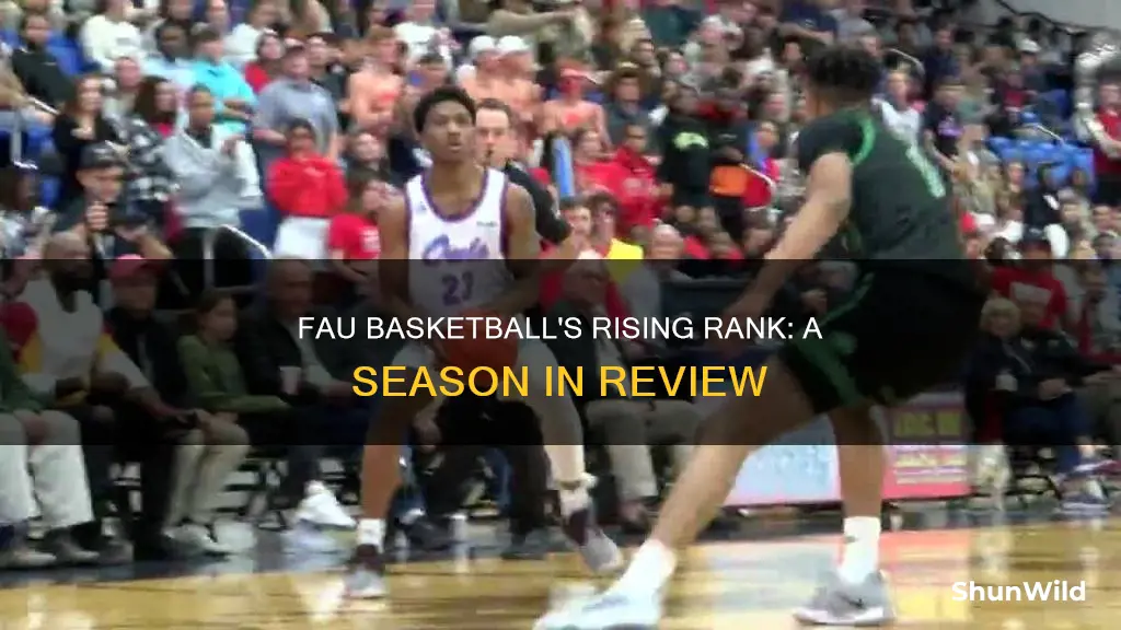 is fau basketball ranked