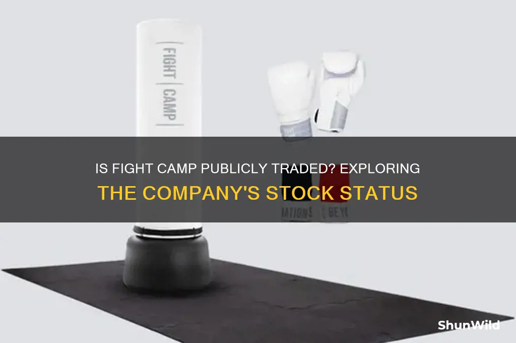 is fight camp publicly traded