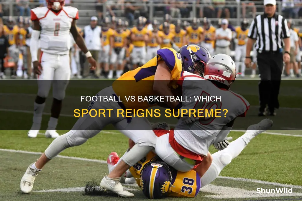 is football bigger than basketball