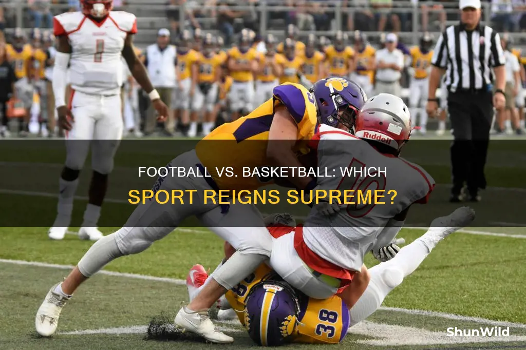 is football more popular than basketball