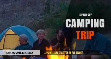 Four-Day Camping Trip: Adventure, Relaxation, and Nature's Serenity Unveiled