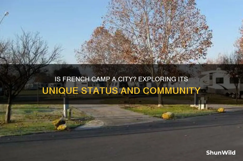 is french camp a city