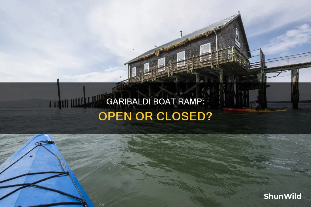 is garibaldi boat ramp open