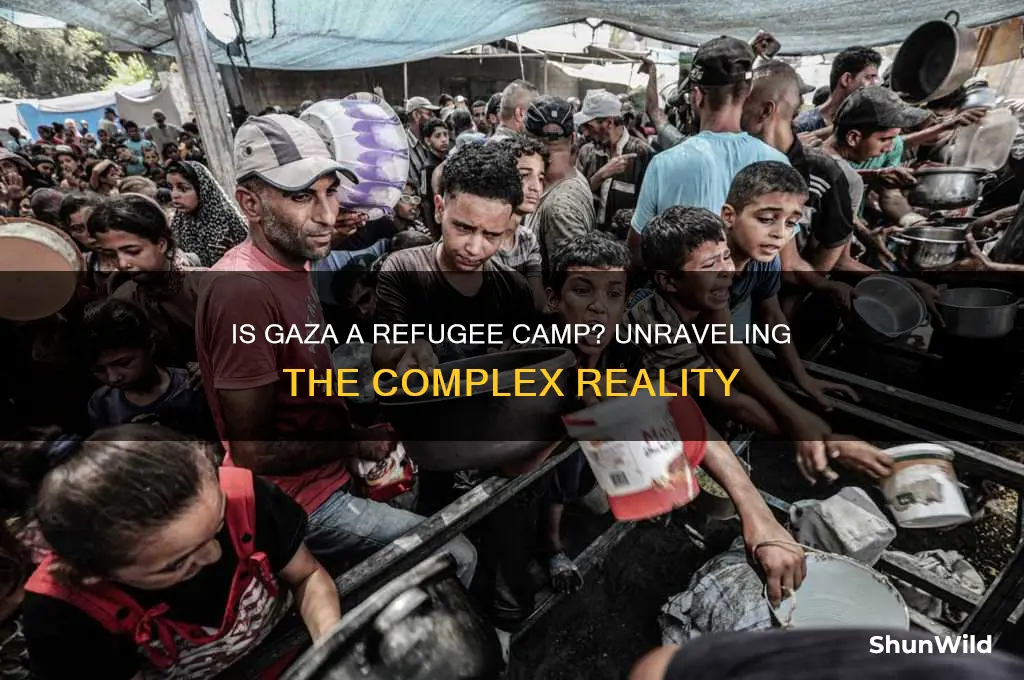 is gaza a refugee camp