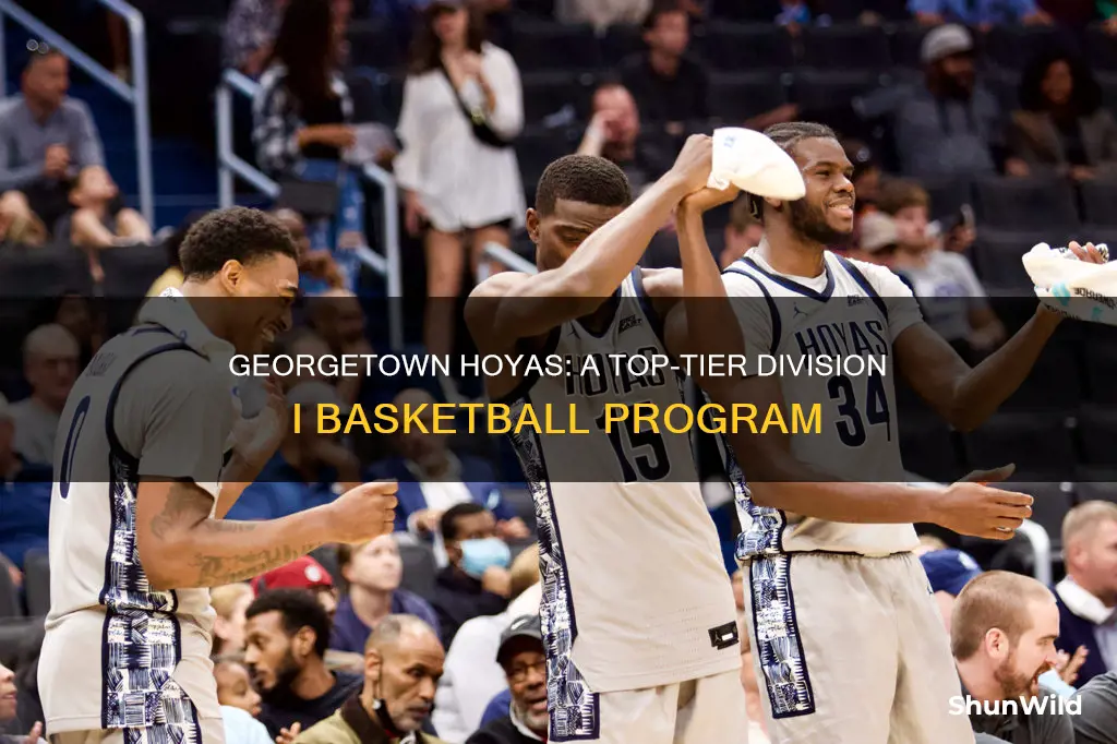 is georgetown basketball d1