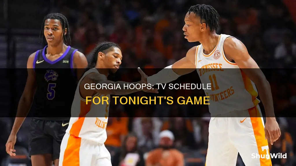 is georgia basketball on tv tonight