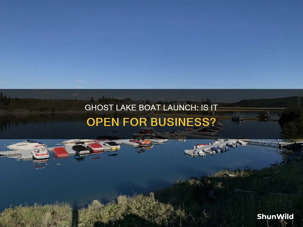 is ghost lake boat launch open