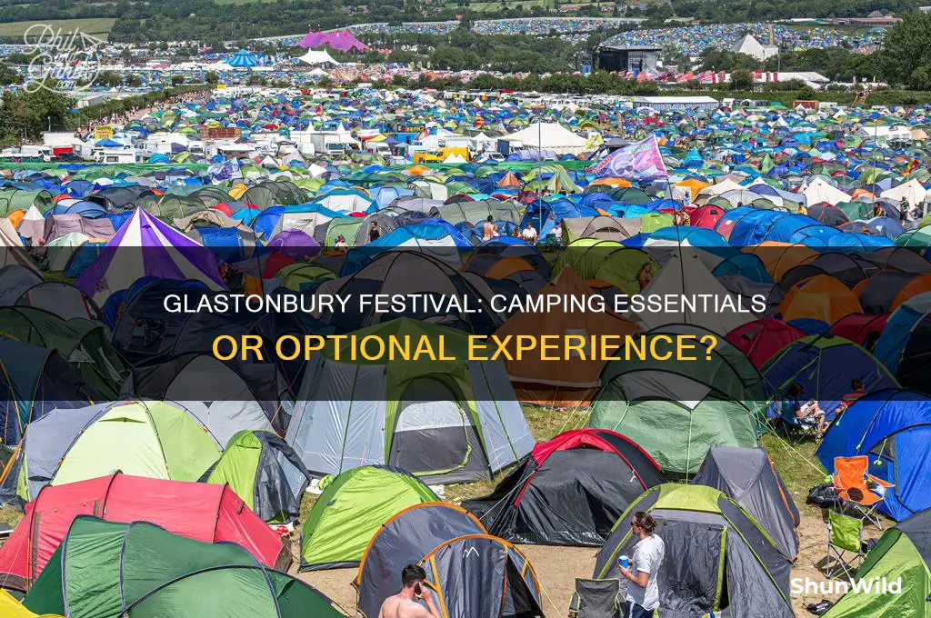 is glastonbury camping only