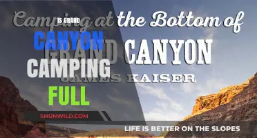Is Grand Canyon Camping Full? Tips for Securing Your Spot