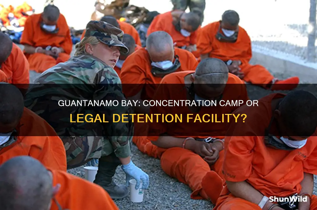 is guantanamo bay a concentration camp