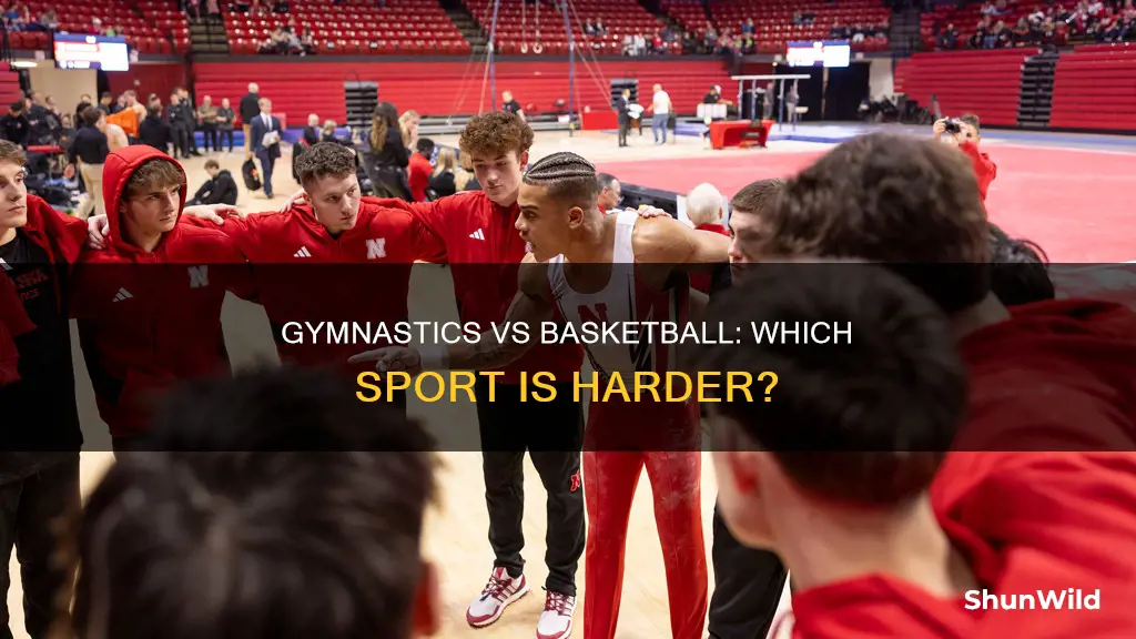 is gymnastics harder than basketball