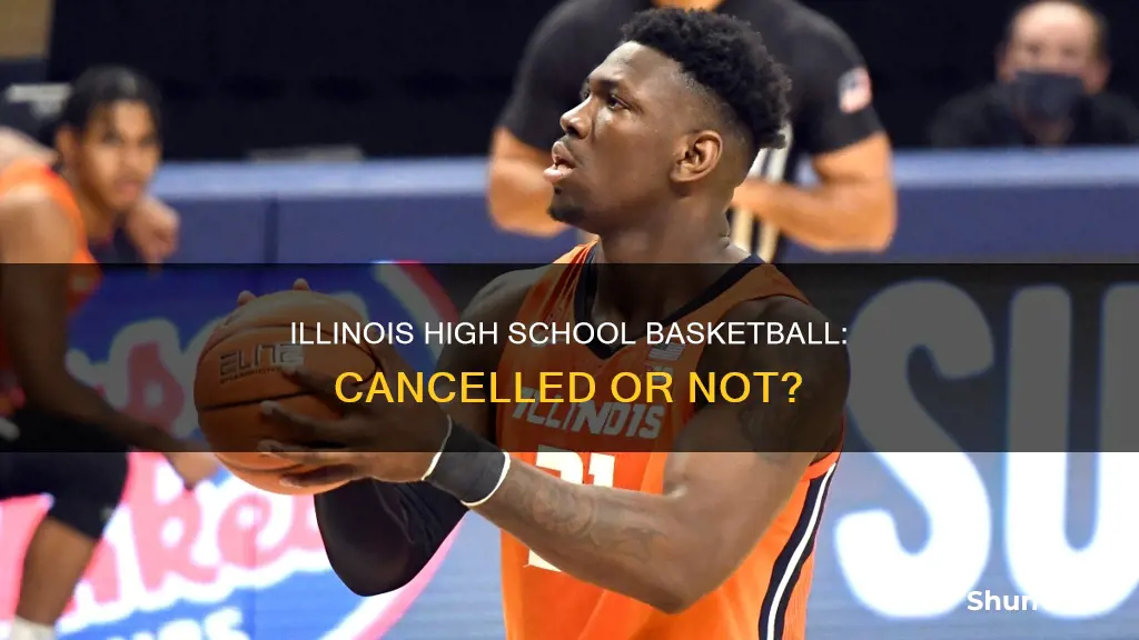 is high school basketball cancelled in illinois