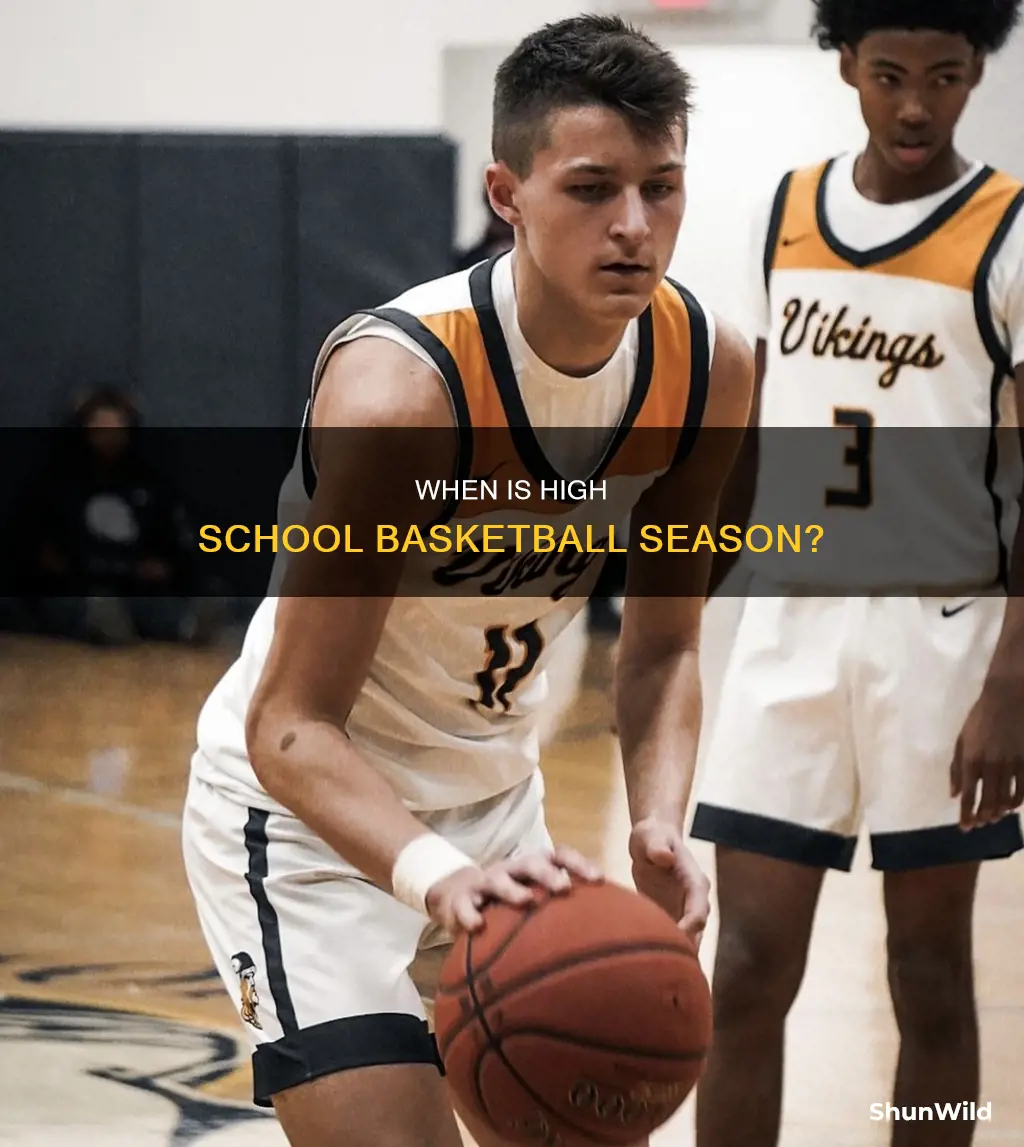 is highschool basketball wi ter or fall