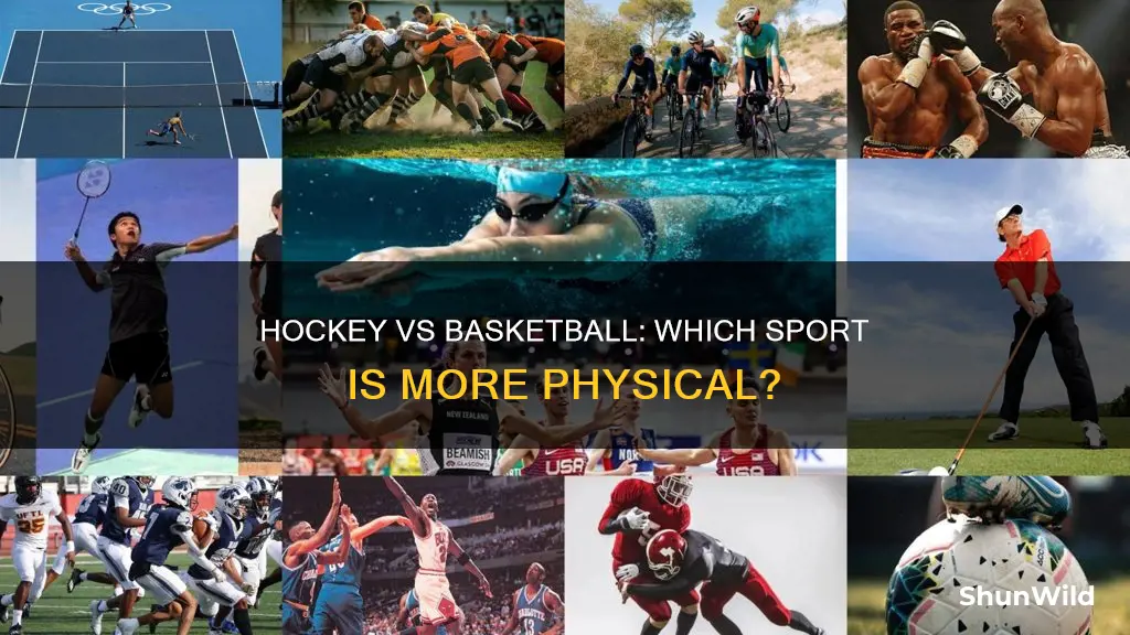 is hockey more physical than basketball