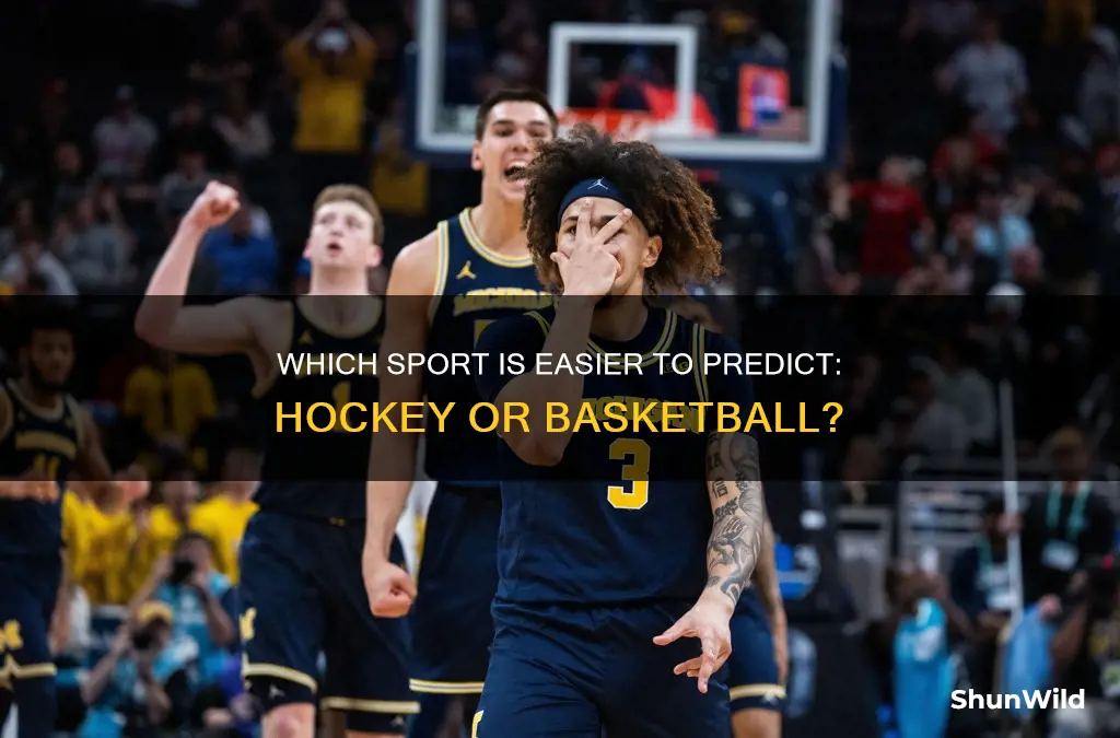 is hockey or basketball easier to predict